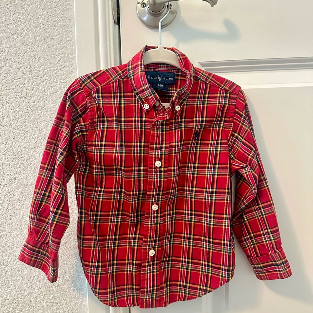 Ralph Lauren Button Down Shirts (24 months)